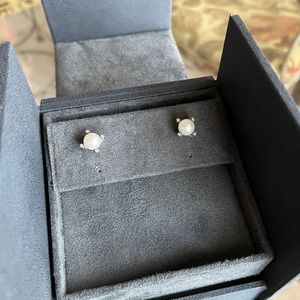 David YURMAN Pearl Earrings with Diamonds